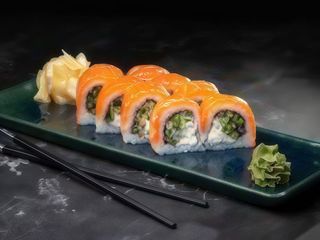 Філадельфія з лососем (310/10/15/70г)