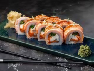 Лосось гриль (320/10/15/70г)