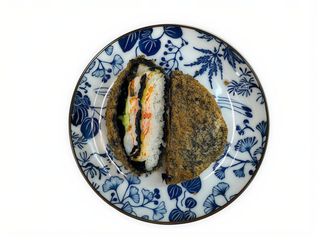 Бургер сю бу з креветкою та сніжним крабом (330г)