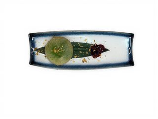 Моті фісташка-малина