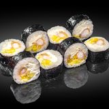 Футомак з креветкою в темпурі та манго