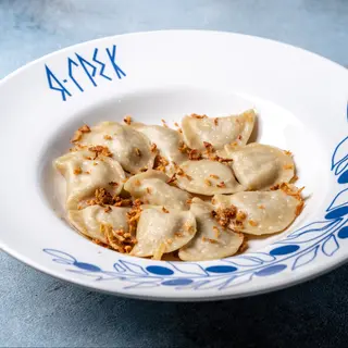Вареники з м'ясом