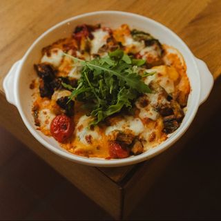 Печені равіолі з баклажаном 