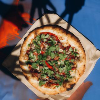 Пряна з телятиною та солодким перцем