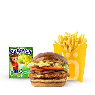 Дитяче меню Бургер з нагетсами (300г)