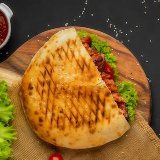 Дьонер подвійний  з свининою (400г)