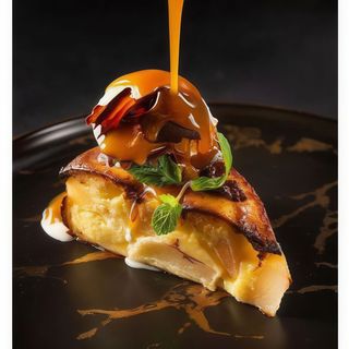 Грушевий пиріг з морозивом (220г)