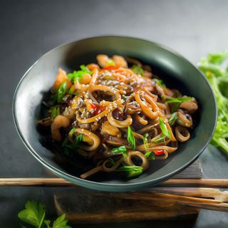 Лапша Wok з морепродуктами