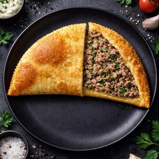 Чебурек з м'ясом (26см)