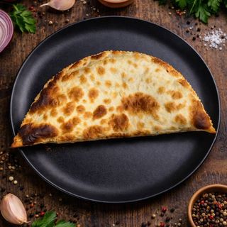 Янтик з м'ясом та грибами (26см)