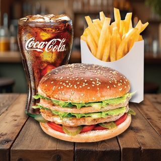 Дабл Чікен меню