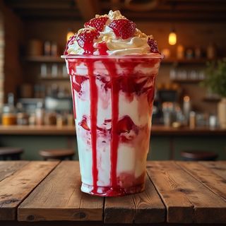 Мілкшейк Вершкова Полуниця (560 мл)