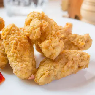 Новинка!!! Крильця Crispy - 6 шт (300 г) + соус сирний