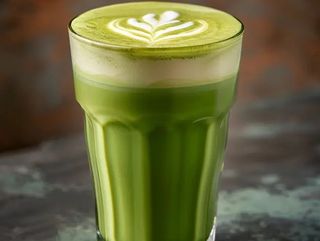 Банановий матча лате (360 мл)