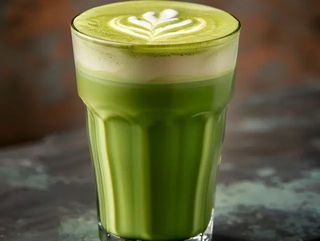 Мигдалевий матча лате (360 мл)