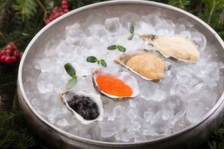 Кав’яр сет (оселедця/щуки/форелі/осетра) (30/30/30/15/30/120г)