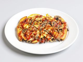 Картопля з шинкою та кукурудзою 200г.