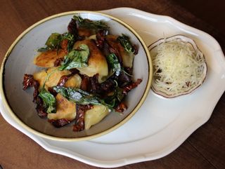 Смажені вареники з картоплею