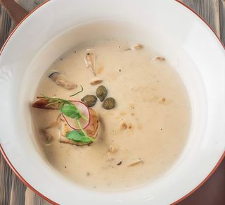 Вершковий суп з морепродуктів (300г)