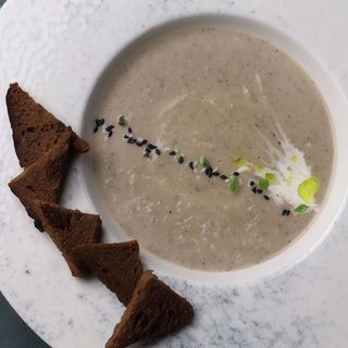 Грибний крем суп