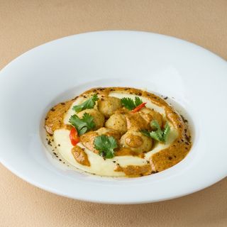 Рибні мітболи з картопляним пюре