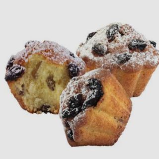 Кекс з родзинками