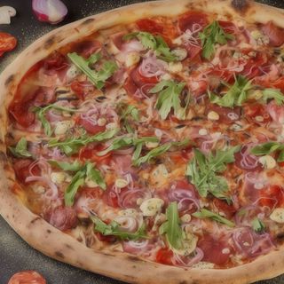 Піца м'ясна 430г.