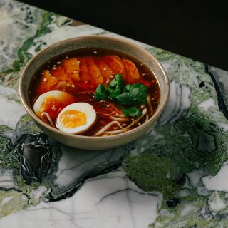 Суп з курячим філе гриль та локшиною удон 