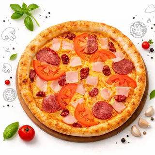 Піца "М'ясна" 530 грам