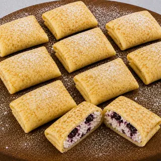 Млинці з сиром та смородиною 600г