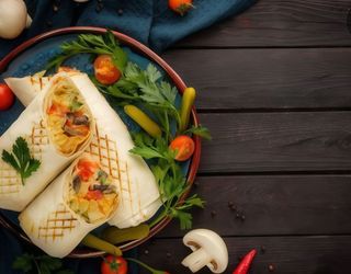 Шаурма Грибна Свиняча (без капусти)  (500г)