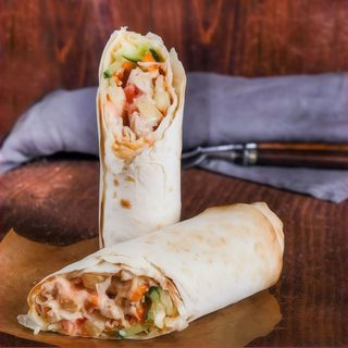 Шаурма з подвійним м'ясом курки  (550г)