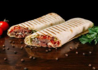 Шаурма м"ясо з овочами  (500г)