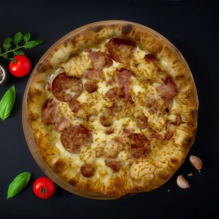  Піца "4 вида м'яса" (530 г)