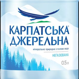 Карпатська джерельна негазована 0,5