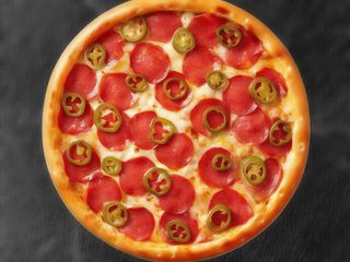 Піца "Пепероні Вогняна" 25см