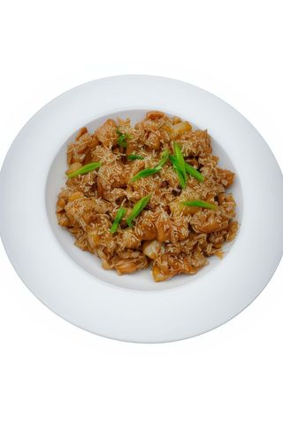 Рис курка в кисло-солодкому соусі