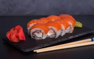 Рол Філадельфія з крабом (250г)