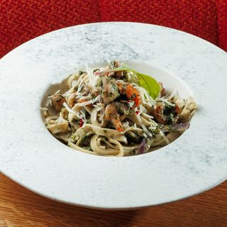 Паста з креветками