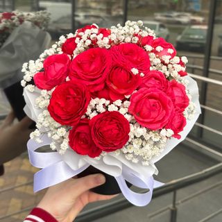 Квіти в коробці «Черрі»