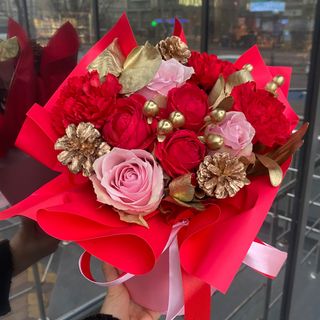 Квіти в коробці «Джингл Белс»