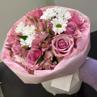 Букет квітів "Рожева ніжність"