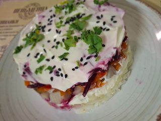 Оселедець  під шубою