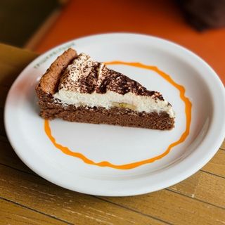 Безглютеновий шоколадно-банановий торт (90гр)