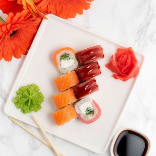 Філадельфія мікс лосось + тунець  (295г)