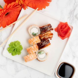 Філадельфія мікс креветка  + вугор (285г)