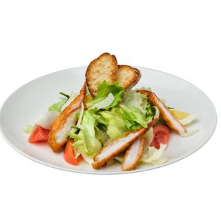 Салат Цезар з креветками