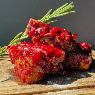 Ребра зі свинини в вишневому соусі 