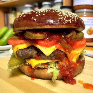 Spicy Вогонь Бургер із Мехіко (350г)