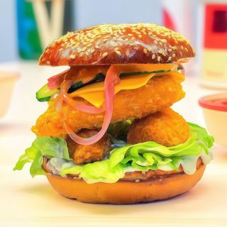 NEW! Бургер з курячими стріпсами